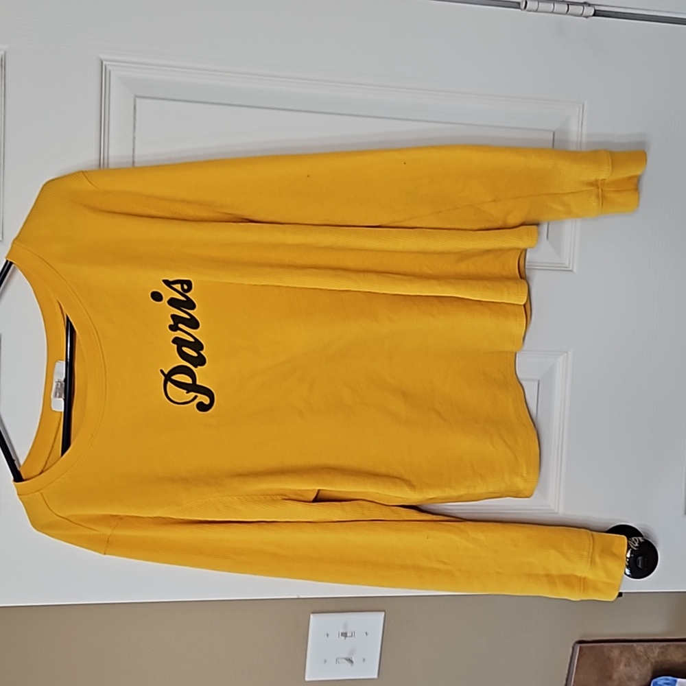 Forever 21 waffle knit long sleeve top